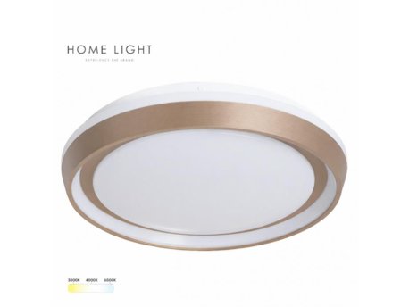 HOME LIGHT Solea 77 CCT LED plafonjera Coffee