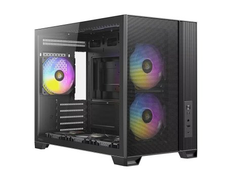 ANTEC FLUX M ARGB TG Crno mikro kućište