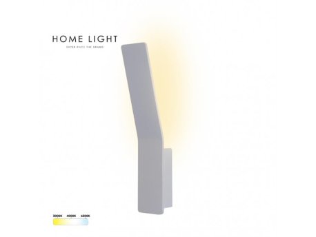HOME LIGHT Solea 84 CCT LED zidna lampa bela