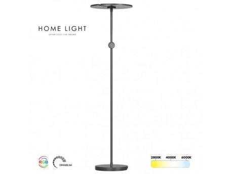 HOME LIGHT LT400CR CCT RGB LED podna lampa crna