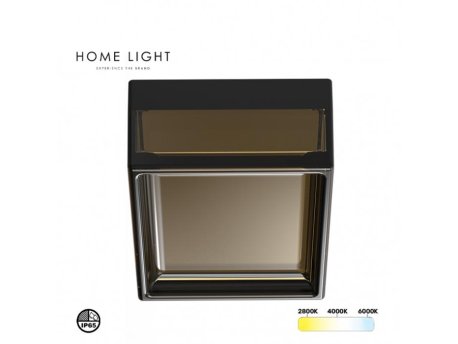 HOME LIGHT BL130CW CCT LED plafonjera crna