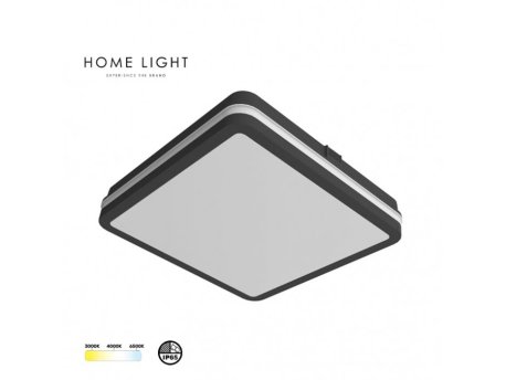HOME LIGHT Nora 18W CCT LED plafonjera crna