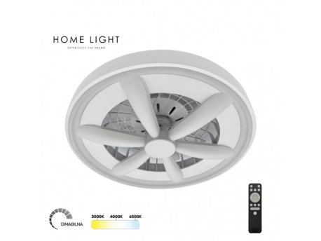 HOME LIGHT YL-FAN-G001 LED plafonjera sa ventilatorom bela