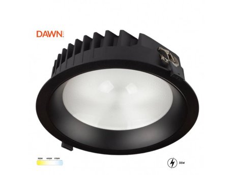 DAWN DF08 Y8E35 CCT LED svetiljka crna