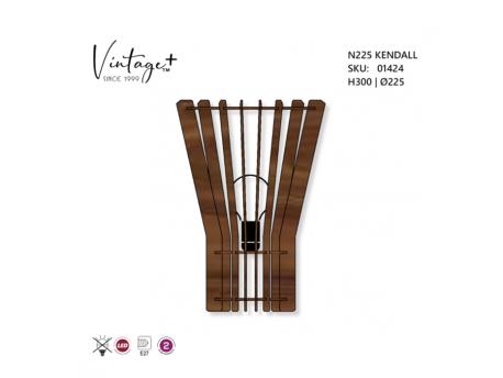 Vintage Kendall N225 Zidna lampa