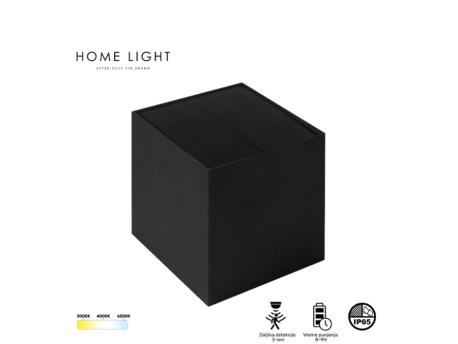 HOME LIGHT Tayo 3W 3CCT Solarna svetiljka crna