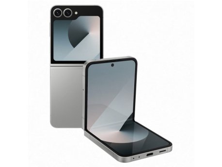 SAMSUNG Refurbished Galaxy Z Flip6 12/256GB silver shadow DS 5G Grade-B