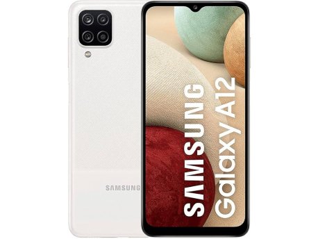 SAMSUNG Refurbished Galaxy A12 4/128GB White DS 4G Grade-A