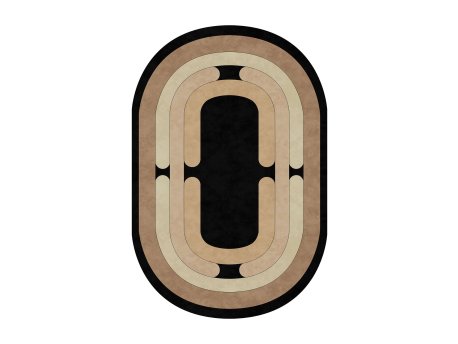 Conceptum Hypnose Tepih (100 x 300) Sftkece045 Oval