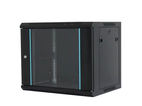 MAXPRO LINE Rack orman nazidni, 6U, 600x450, staklena vrata