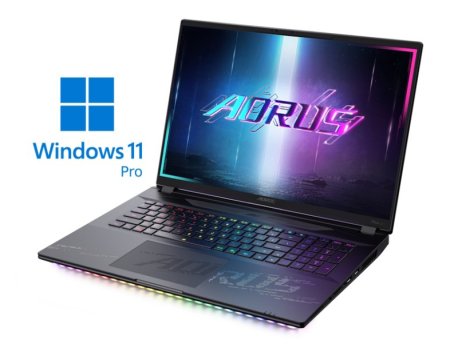 GIGABYTE AORUS MASTER 18 BZH (QHD+ MiniLED 240Hz, Ultra 9 275HX, 64GB, 2TB SSD, RTX 5090 24GB, RGB Backlit, Win 11 Pro)