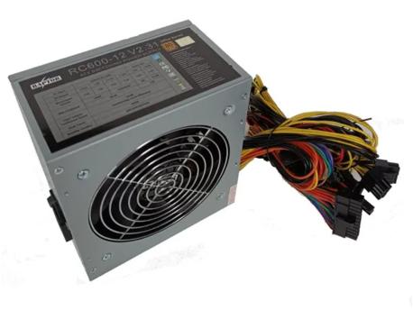 RAPTOR Napajanje 600W Office Series 12cm fan 80+ Bronze