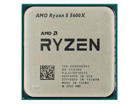 AMD CPU Ryzen 5 5600X 6 cores 3.7GHz (4.6GHz) Tray