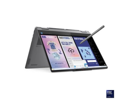 LENOVO Yoga 7 2-in-1 14ILL10 (Luna Grey) WUXGA OLED Touch, Ultra 5 226V, 16GB, 512GB SSD, bez punjača (83JQ00E7YA)