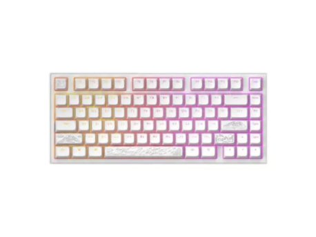 Dark Project ALU Terra Nostra White - Wired Gaming Keyboard
