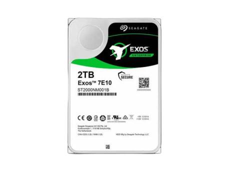 SEAGATE HDD SAS 2TB Exos 7E10 ST2000NM001B 7200rpm 256MB Enterprise