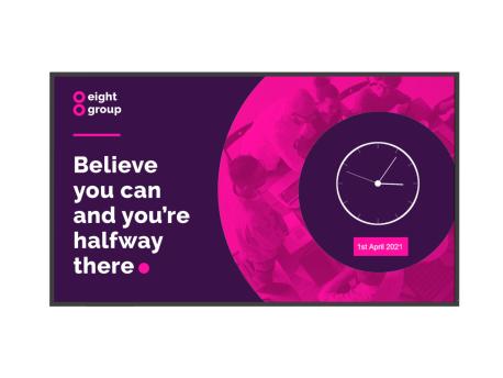 CleverTouch Cleverlive 55” CL Pro 2 Series Commercial Display
