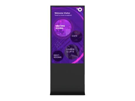 CleverTouch 55” CL Touch Totem, Freestanding Capacitive Display