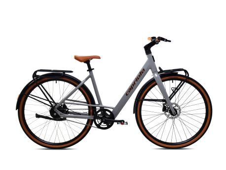 CAPRIOLO Belt Drive 28'' E-bike sivo-bež (925840)