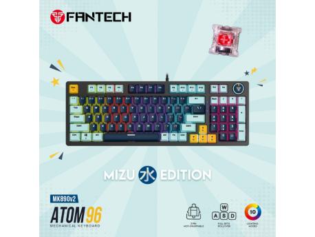 FANTECH Mehanicka Gaming MK890 RGB Atom 96 Navy (Red switch)