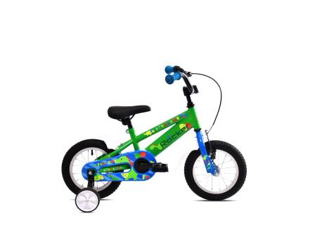 CAPRIOLO BMX 12''HT ROCKER green-blue 924123-12