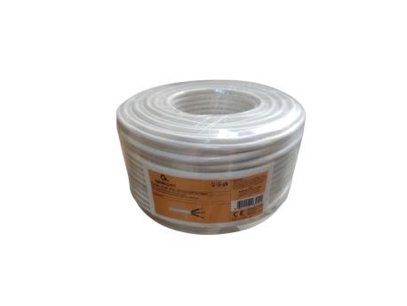 GEMBIRD KABL-PVC-3X2.5CCA/PVC/100M,Fleksibilni naponski kabl,Beli