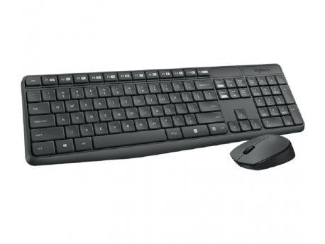 LOGITECH MK235 US Wireless Combo tastatura + miš