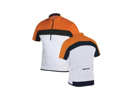 CAPRIOLO BICIKLISTIČKA MAJICA WHITE/ORANGE vel XL 282810-WX