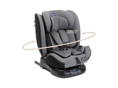 CHICCO A-S UNICO EVO I-SIZE (40-150CM), GREY BLACK