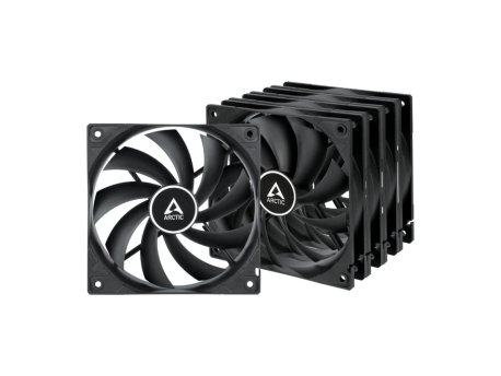 Arctic F12 120mm 5 pack set ventilatora black ACFAN00248A