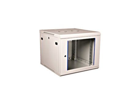 SCHRACK 19'' Nazidni orman 9HU, 600x600 (VxŠxD), DTWG, 100kg, sivi