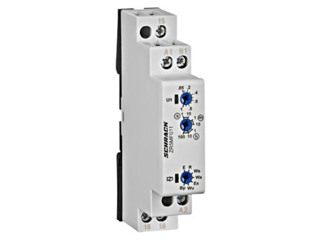SCHRACK Multifunkcijski relej, 12-240VAC/DC, 1CO, 8A, 0.1s-100h