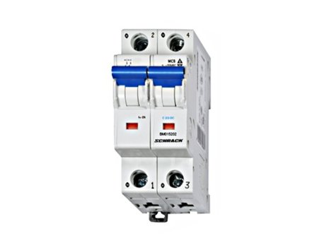 SCHRACK Aut. osigurač DC-2A/C/2 pol 10KA IEC/EN 60 898