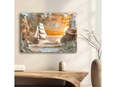 WALLXPERT Dekorativna slika 70100Wabisabi 031