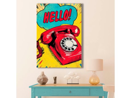 WALLXPERT Dekorativna slika BSRPOPC 007 45 x 70