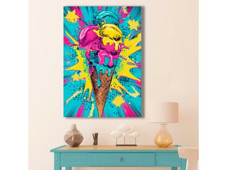 WALLXPERT Dekorativna slika BSRPOPC 005 45 x 70