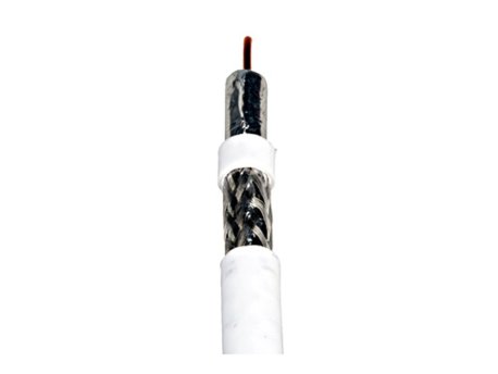 SCHRACK Koaks.kabl RG-6,LS0H,2-struki omotač,90dB,75ohm,Eca,100m