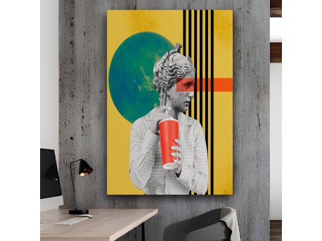 WALLXPERT Dekorativna slika ASR_CNV25 68 70 x 100