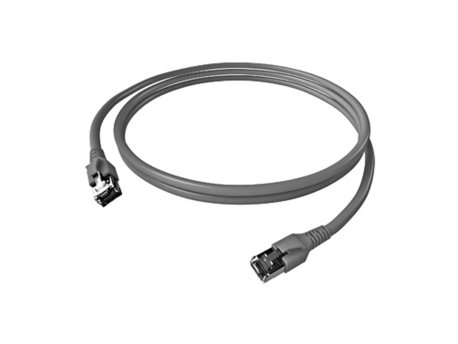 SCHRACK Patch kabl RJ45,Cat.6a STP 10Gb,LS0H,20m,sivi,PREMIUM
