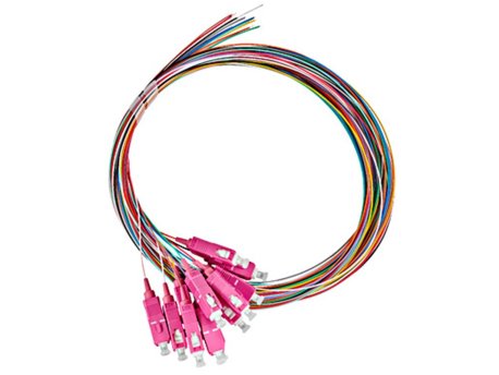SCHRACK FO Pigtail SC/UPC,OM4,u bojama,2m,CLASSIC
