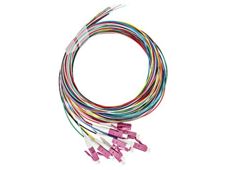 SCHRACK FO Pigtail LC/UPC,OM4,u bojama,2m,CLASSIC,12 komada