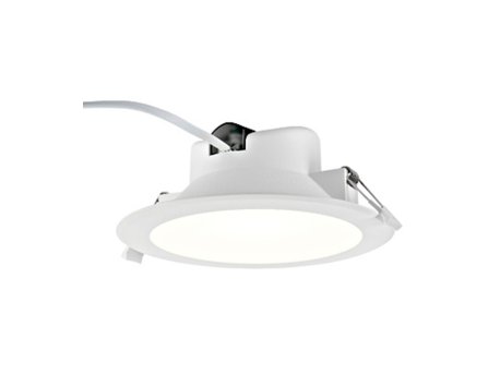 SCHRACK Segon Eco 25W Downlighter 3K, 4K, 6K 230V 90°, EVG, bela