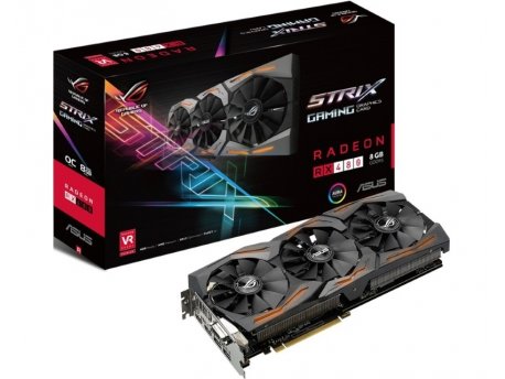 ASUS AMD Radeon RX 480 8GB 256bit STRIX-RX480-O8G-GAMING
