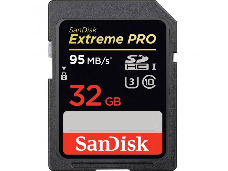 SANDISK SDHC 32GB Extreme PRO 95mb/s, SDSDXXG-032G-GN4IN