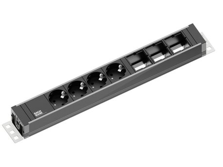 BACHMANN UNIVERSAL napojni modul 4x šuko +3x prazno mesto, kabl 3m