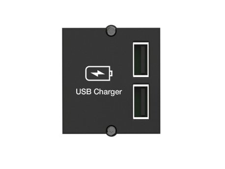 BACHMANN USB ugradni modul A/A 15W Double charger, 5V/2,4A