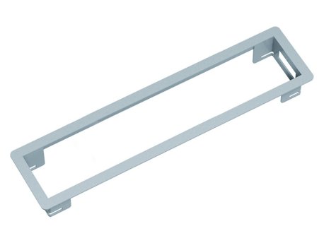 BACHMANN POWER FRAME ugradni okvir,srebrnosiv,RAL9006, Medium,4 mesta