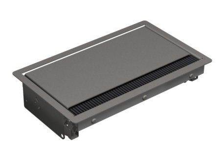 BACHMANN CONI modularna ugradna kutija, kraca, 3 mesta, antracit