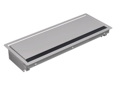 BACHMANN CONI modularna ugradna kutija, duža, 6 mesta, srebrna