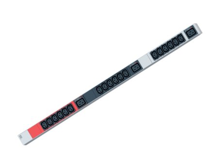 BACHMANN PDU Basic Vertikalni 18xC13+3xC19,16A,3ph, kabl 3m